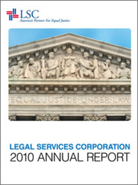 LSC 2010 Annual Report Cover