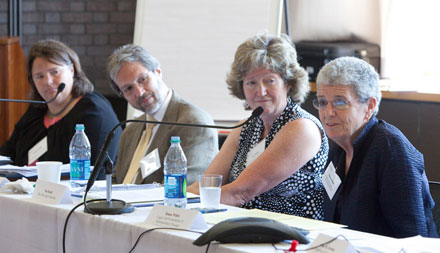 Pro Bono Task Force Members Colleen Cotter, John Whitfield, Nan Heald and Diana White. 
