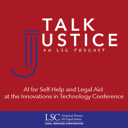 AI For Self-Help and Legal Aid at the Innovations in Technology Conference