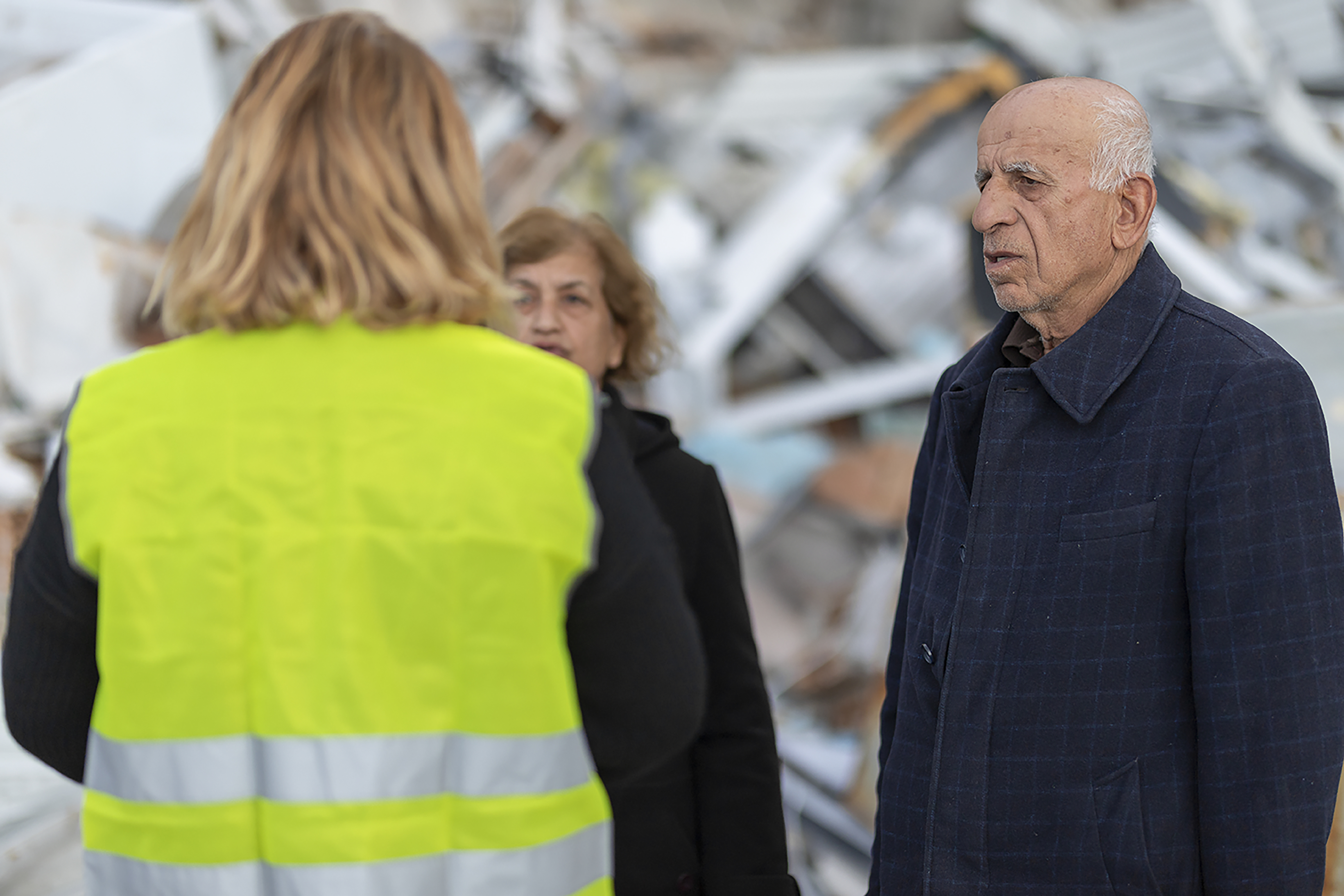 woman providing legal help after disaster