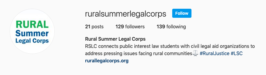 Follow Us On Instagram!