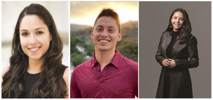 Profile images of the Emerging Leaders Council's 3 co-chairs.