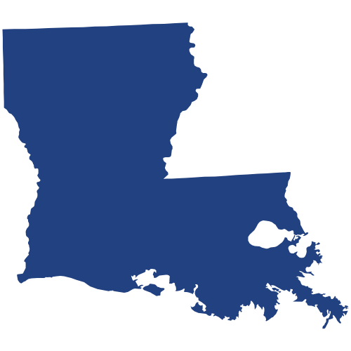 louisiana map