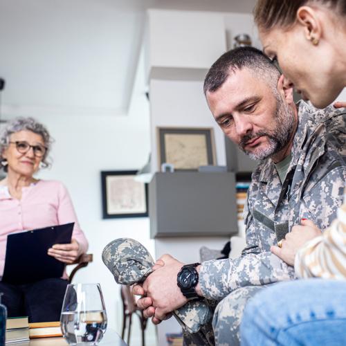Veteran receiving legal help