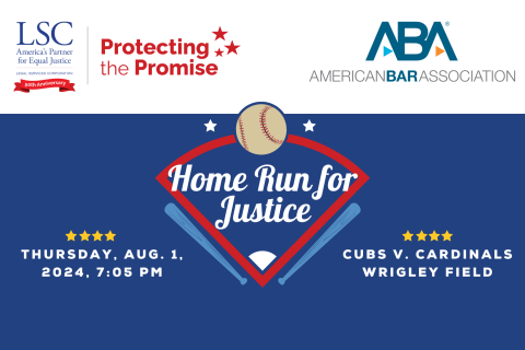 home run for justice banner. Thursday august 1st, 2024 at 7:05pm at Wrigley Field in Chicago