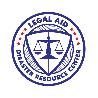 Legal Aid Disaster Resource Center Logo 