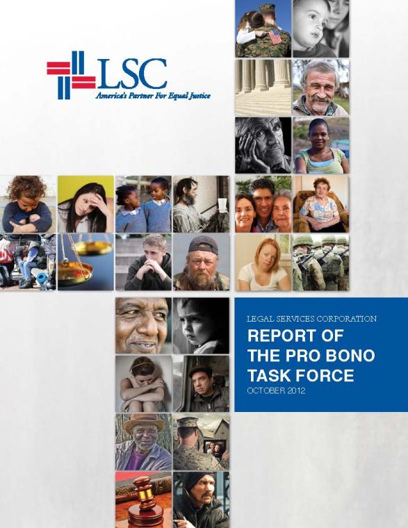 Pro Bono Task Force Report