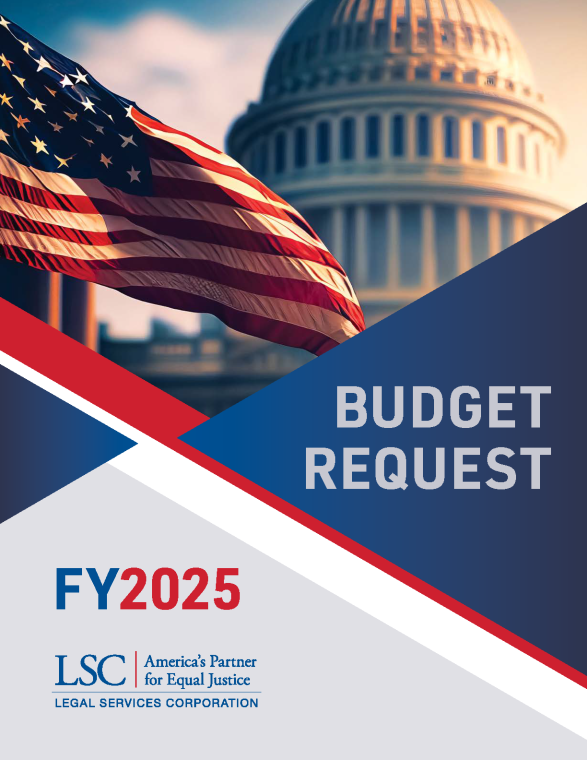 fy2025 budget request cover